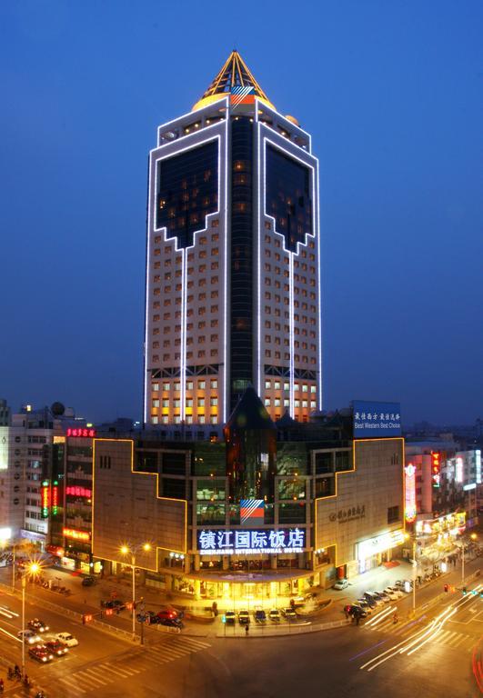 Landison Plaza International Hotel Zhenjiang  Exterior foto